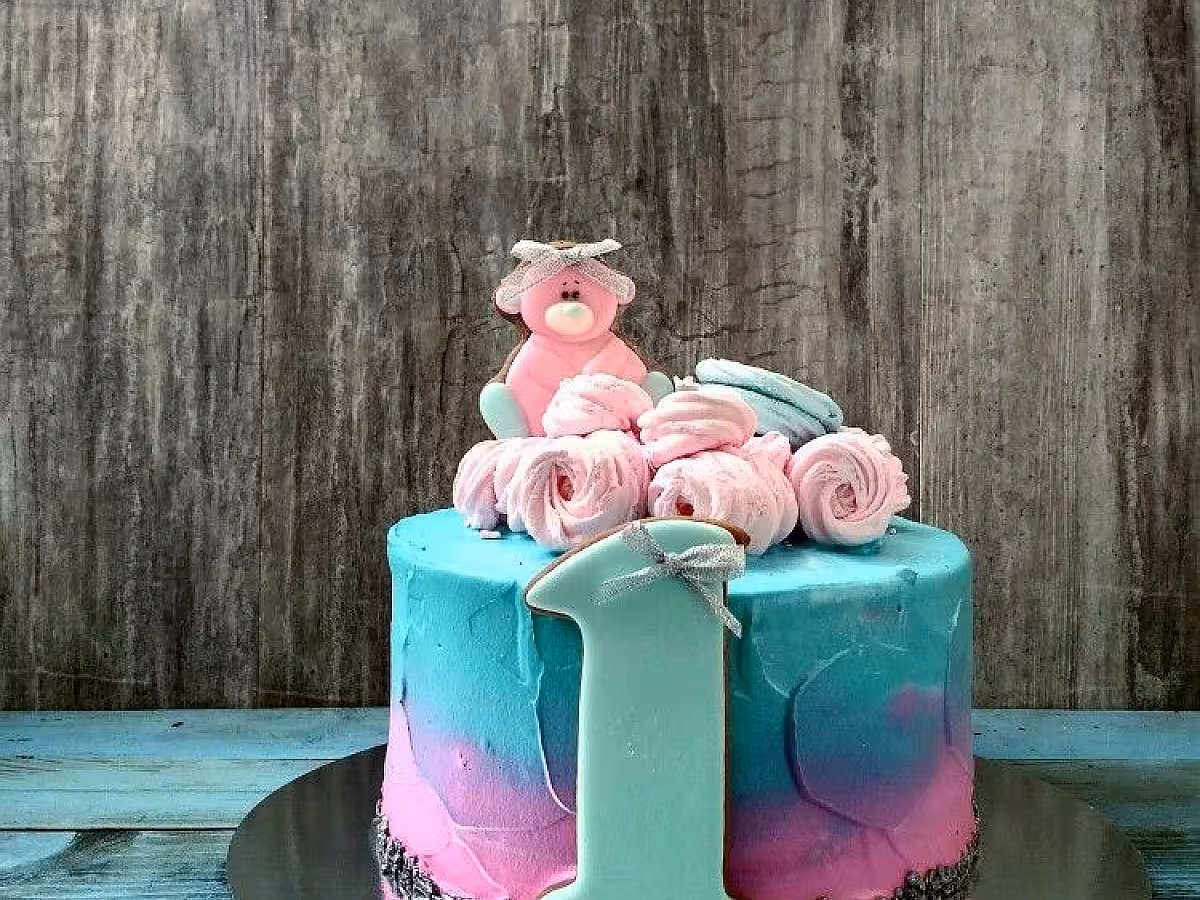 Торт на 1 год на заказ