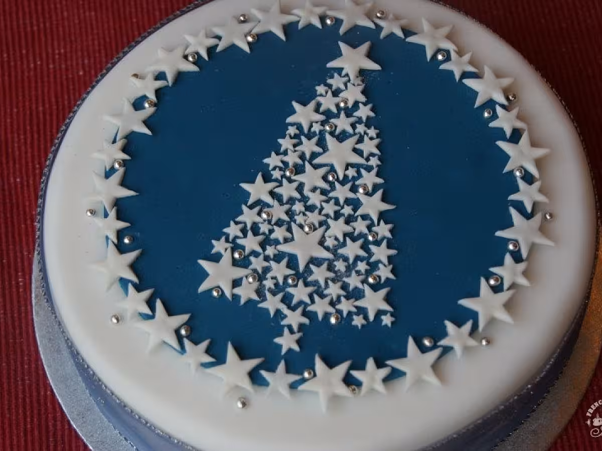 Новогодний торт