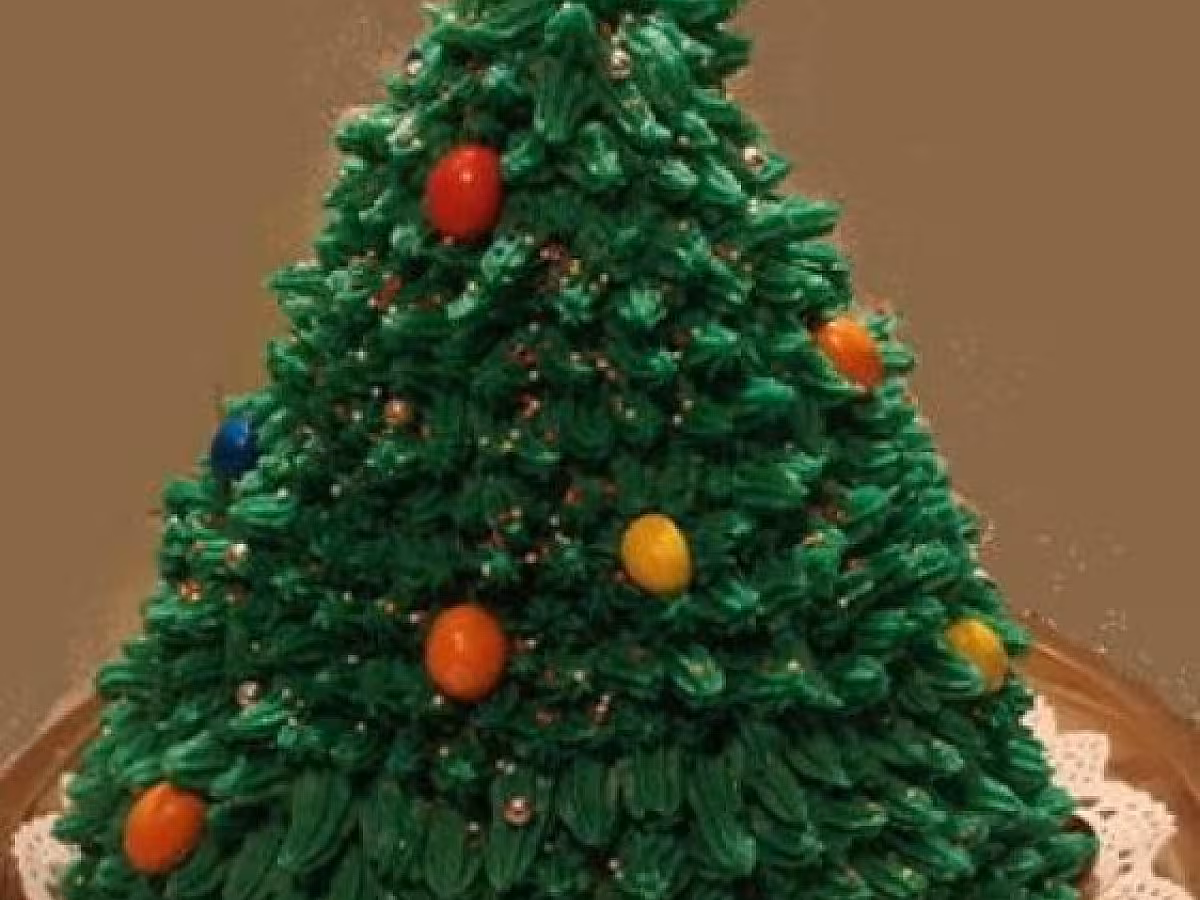 Торт "Елка" на Новый год