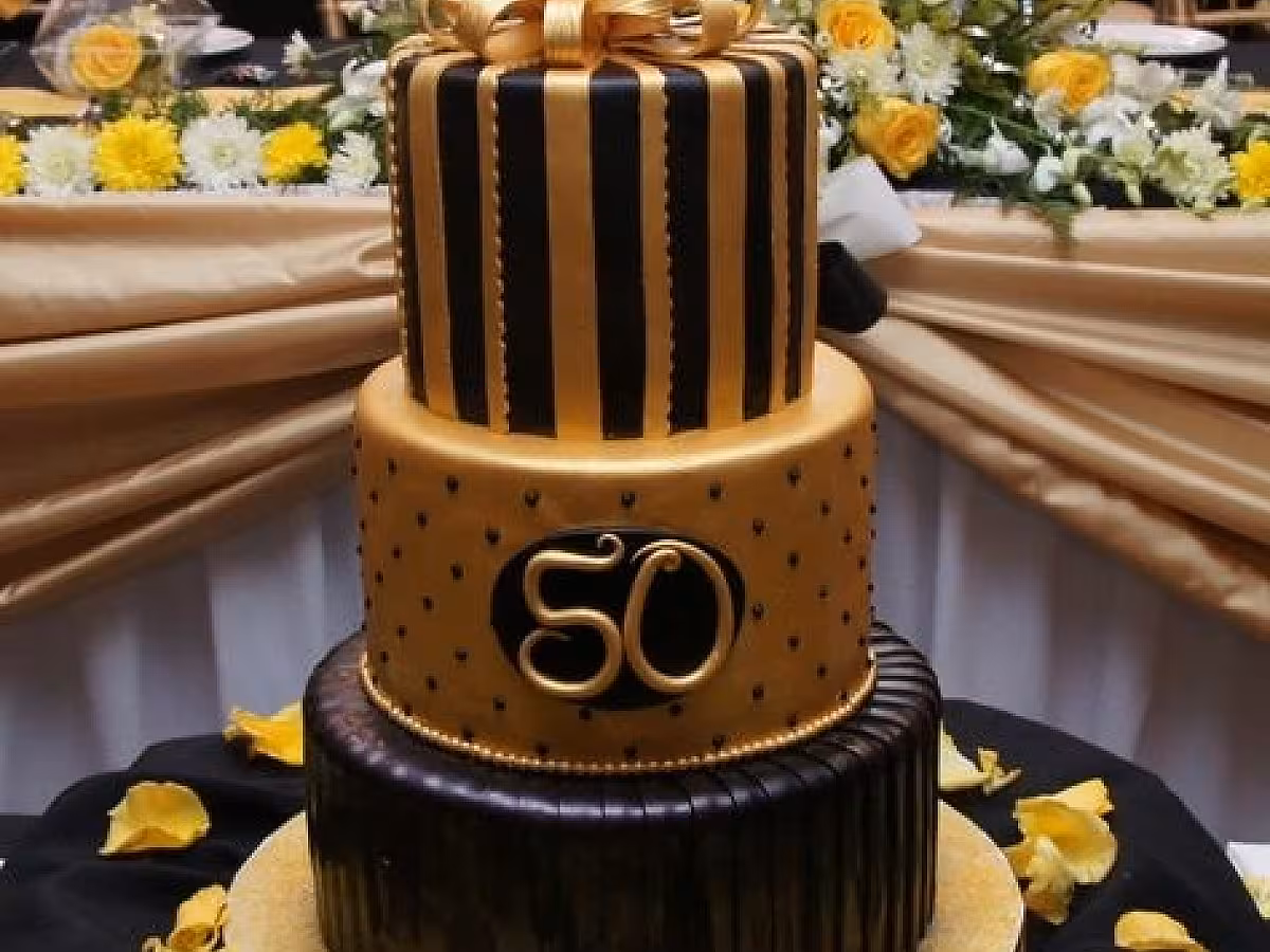 Торт на 50 лет женщине