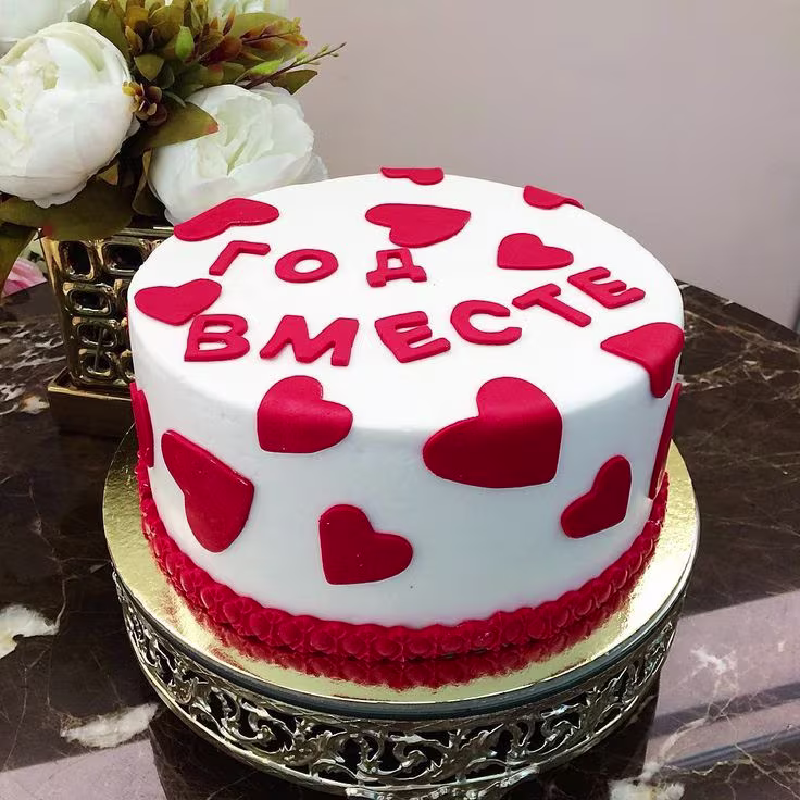 торт на годовщину свадьбы на заказ в Москве