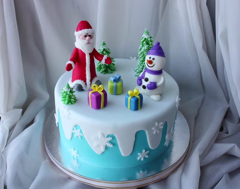 торт на новый год на заказ